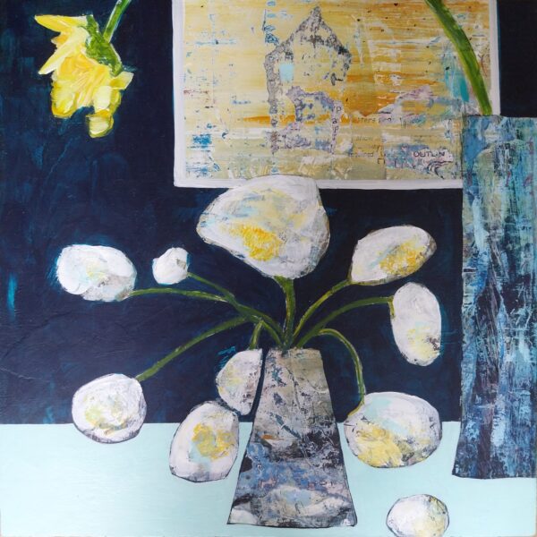Daff with white flowers